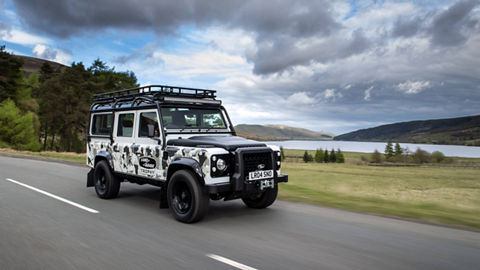 Land Rover Defender V8 Trophy II classic car