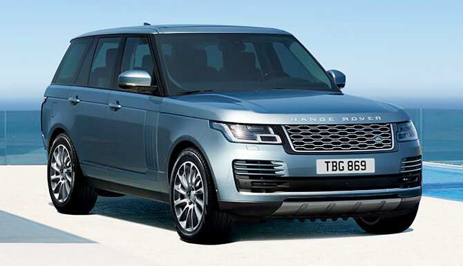 Range Rover frontal view