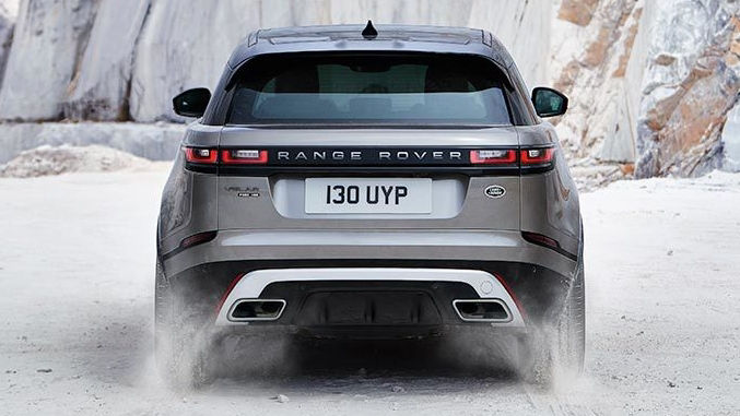 Range Rover back view