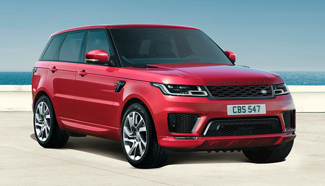 Range Rover red