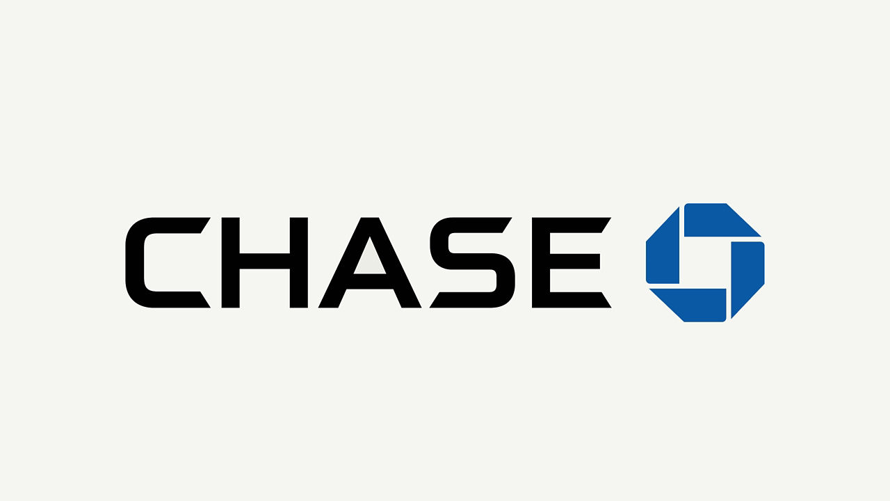 CHASE text logo with a blue icon on a white background.