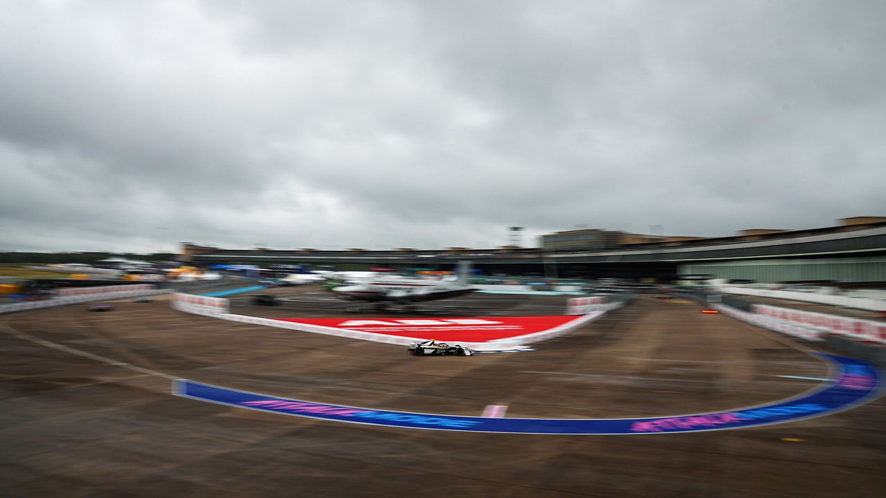 Jaguar TCS Racing driver No. 37 Nick Cassidy in the race.