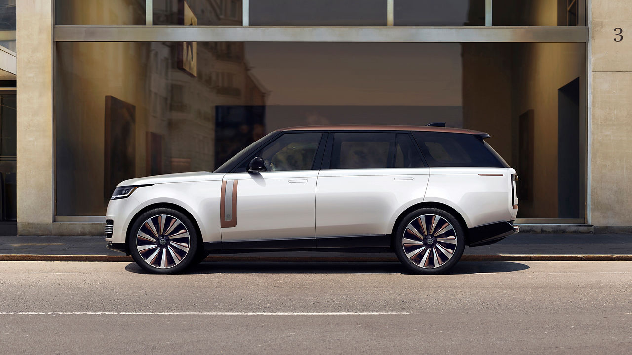 Ragne Rover Parked on Road