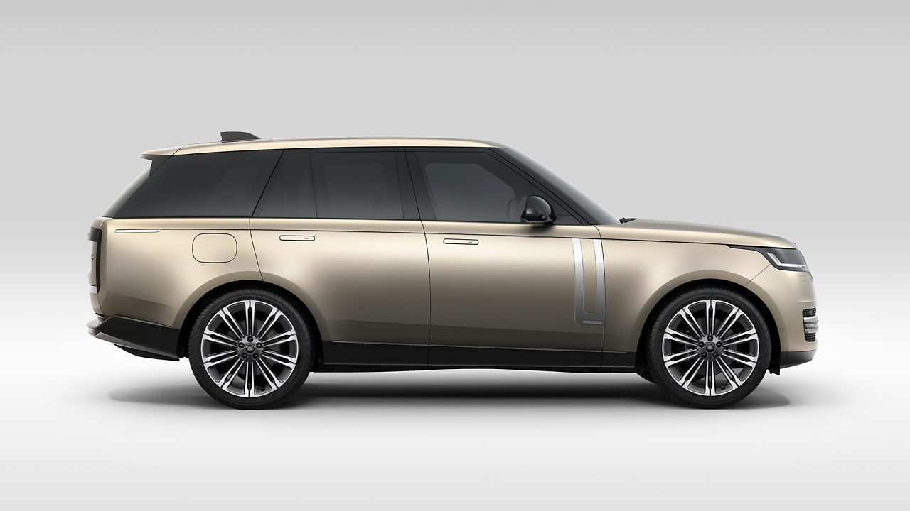 New Range Rover Sunset Gold