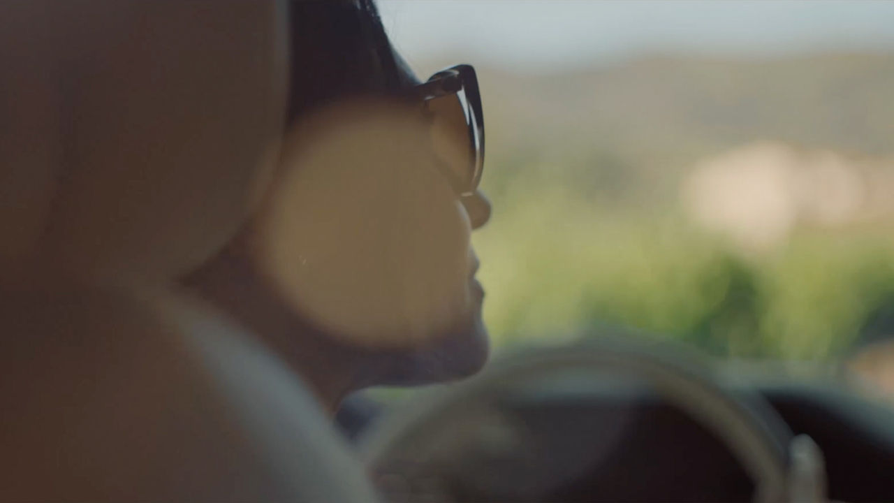 Lady Driving Range Rover