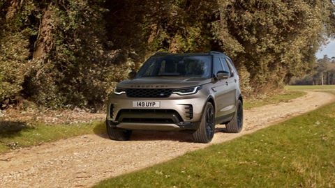Discovery car running  on road