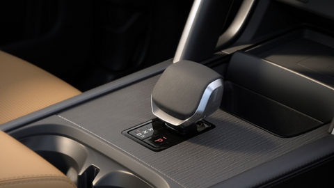 Gear handle of the modern luxury car