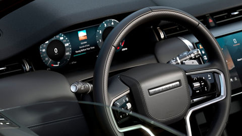 Extreme Interior crop of Discovery sport 