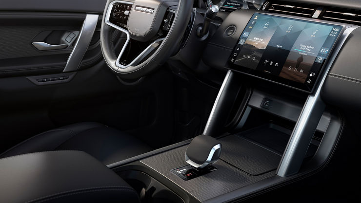Discovery Sport interior dashboard and infotainment system