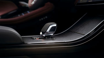 Range Rover Evoque interior view