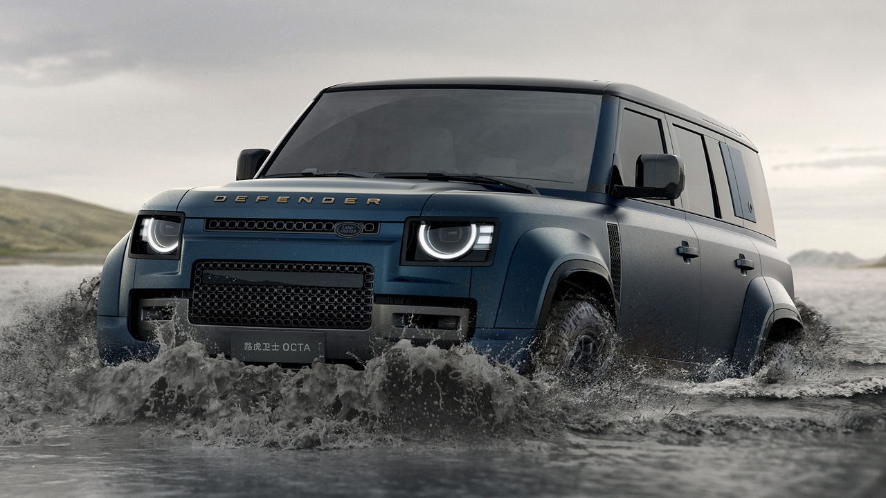 Defender  OCTA in the car