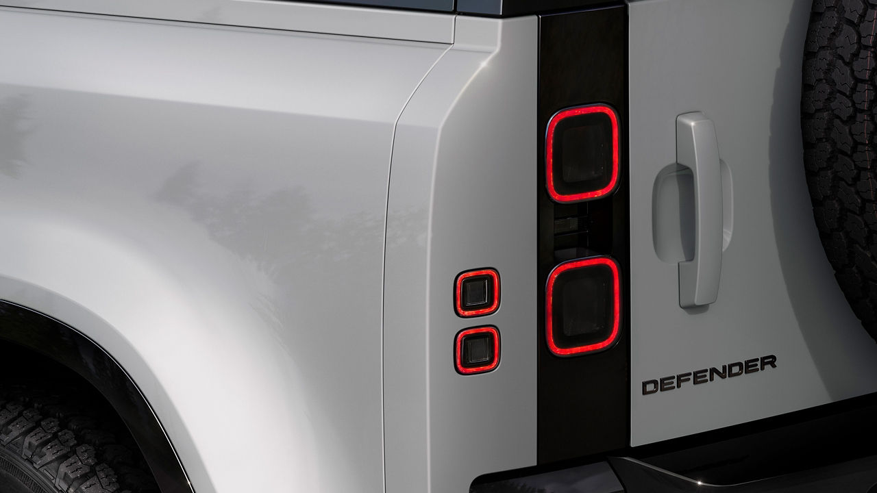 Defender back headlight light