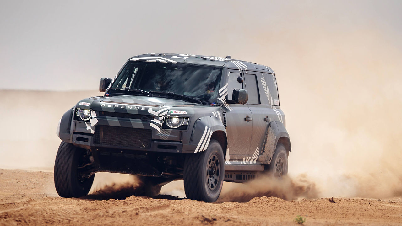 Defender on Desert