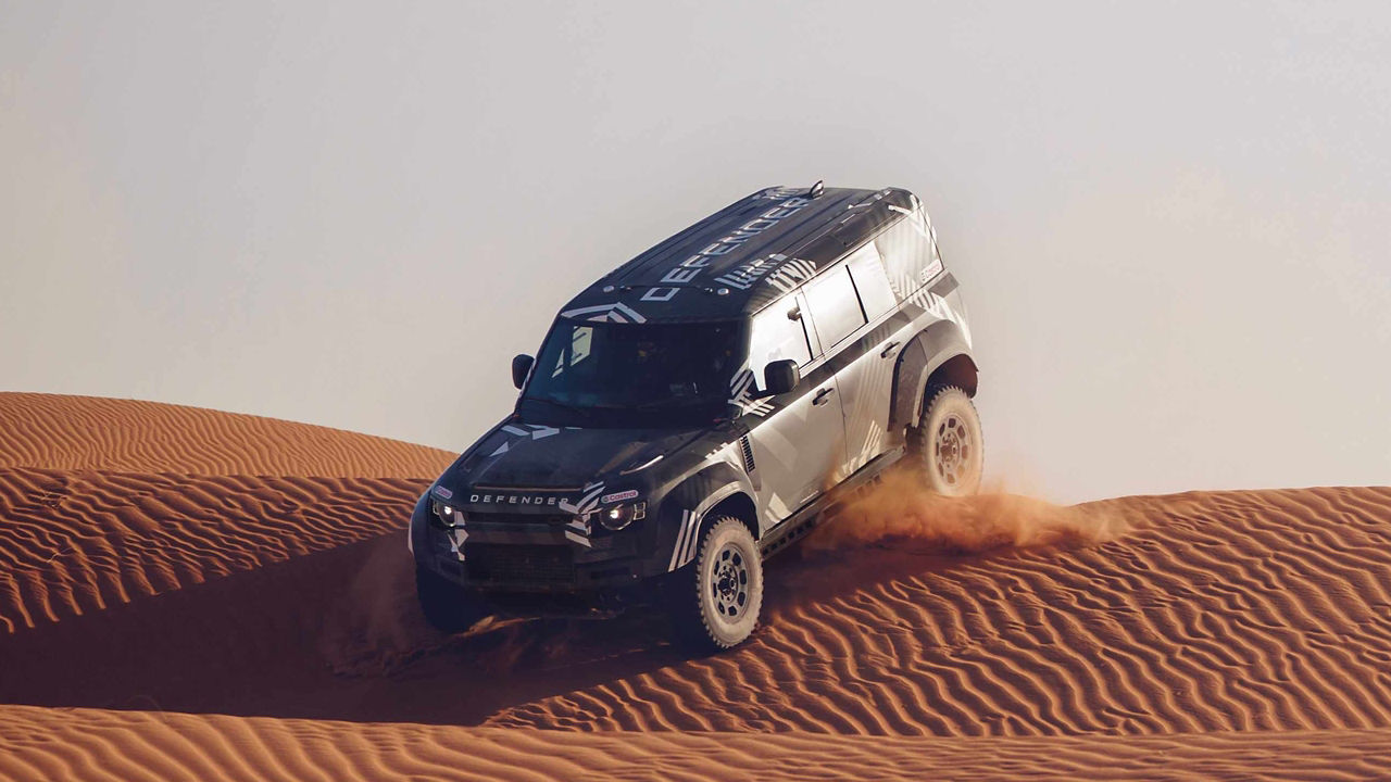 Defender on Desert