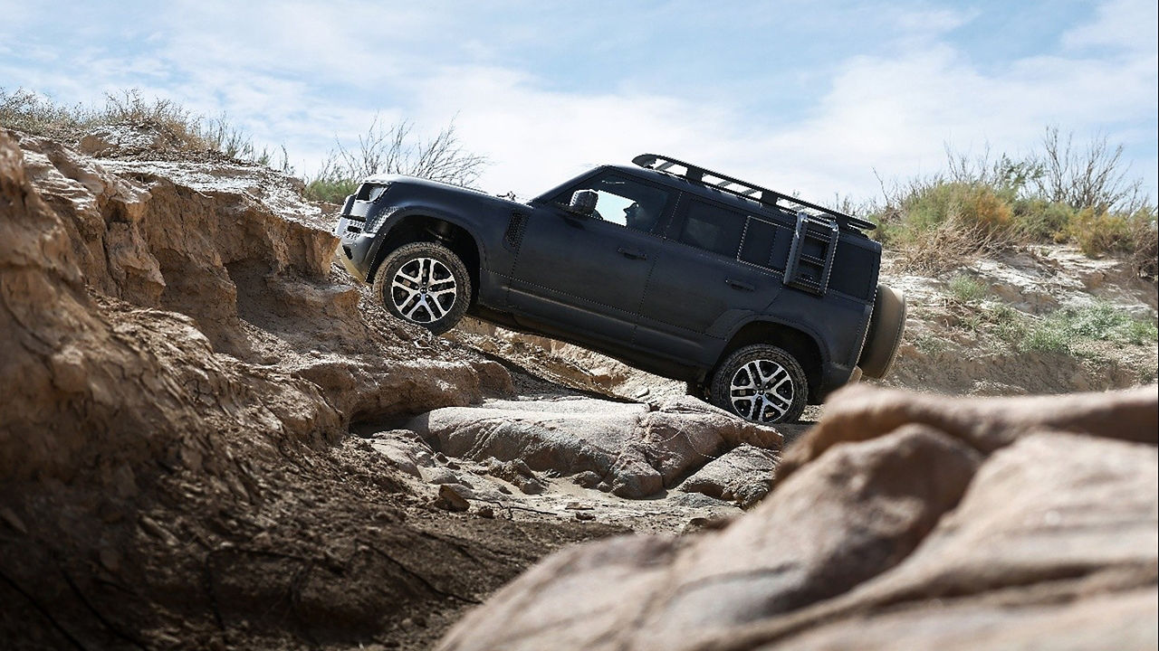Defender on Rock Mountain