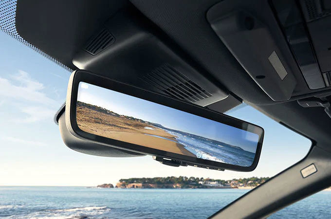 Land Rover rear view mirror
