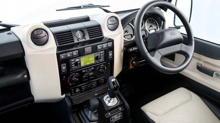 Land Rover Defender V8 Drivers Seat  Interior View