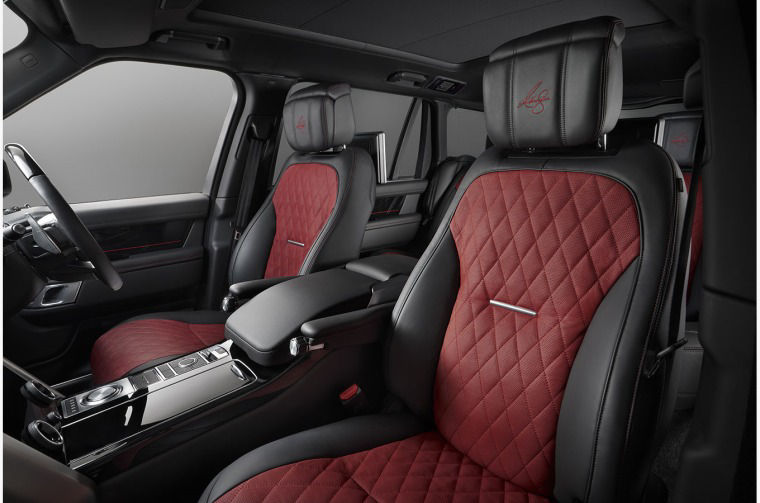 Range Rover SVA customised cockpit 