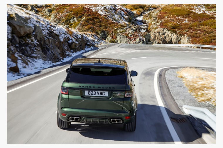 Range Rover Sport SVR Racing Green Custom Edition