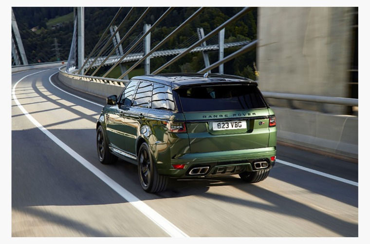 Range Rover Sport SVR Racing Green Custom Edition