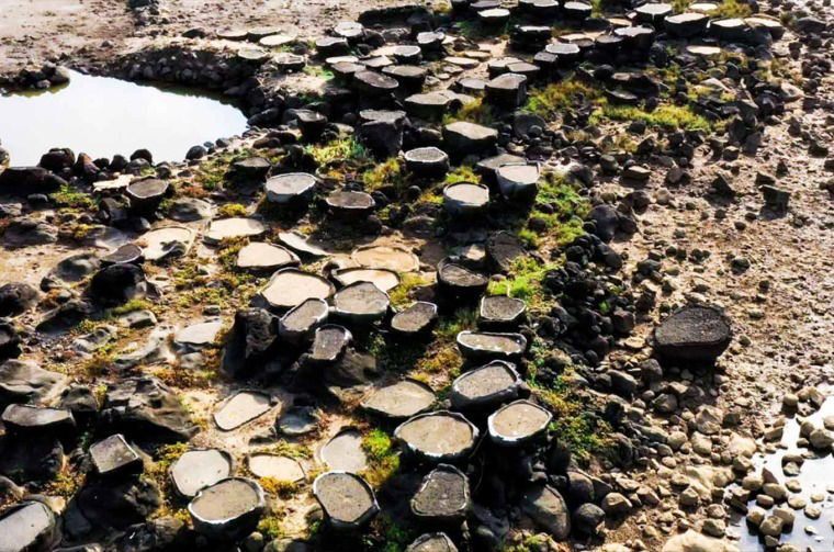 Ancient salt field
