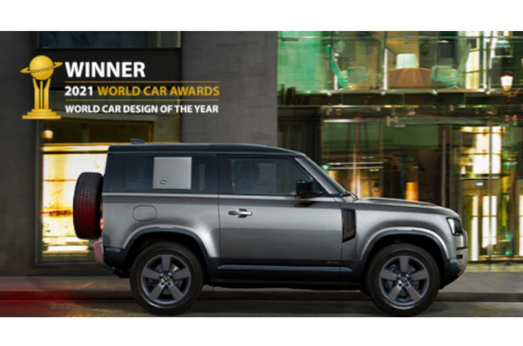 Land Rover Defender 90 side view