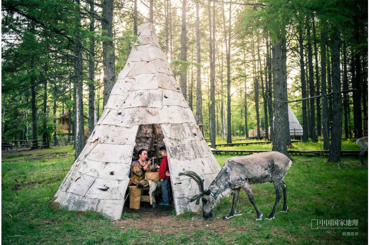 People living in nature
