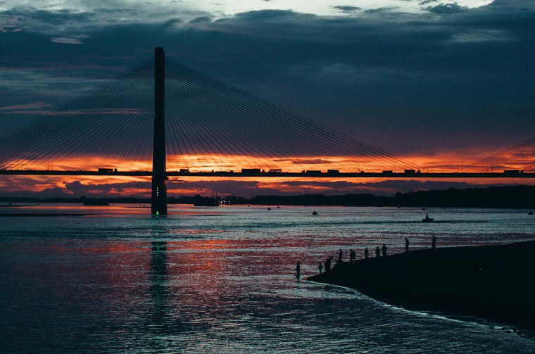 Bridge landscape