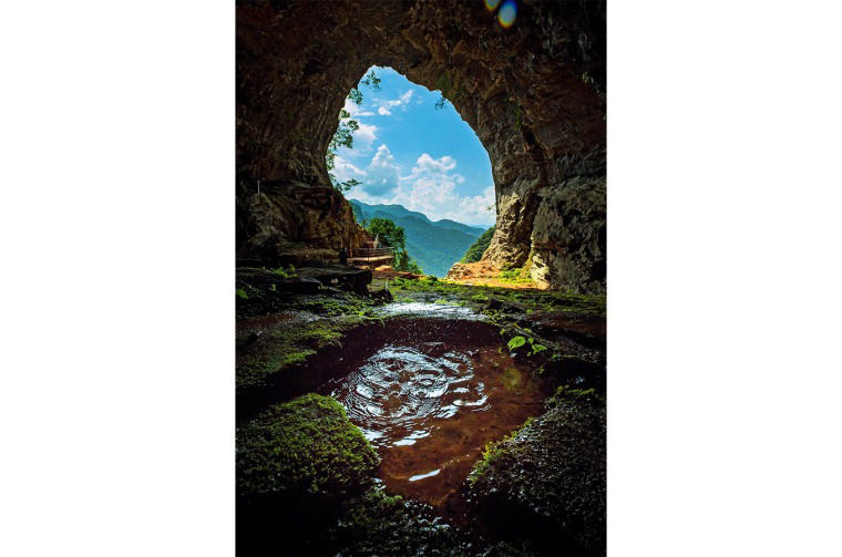 Cave interior