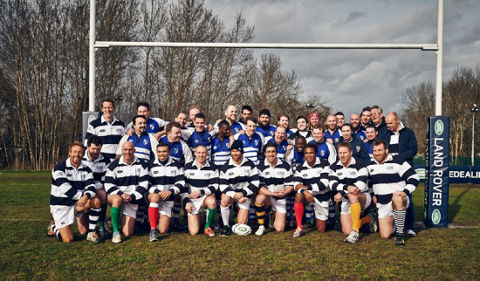 The smallest rugby club group photo