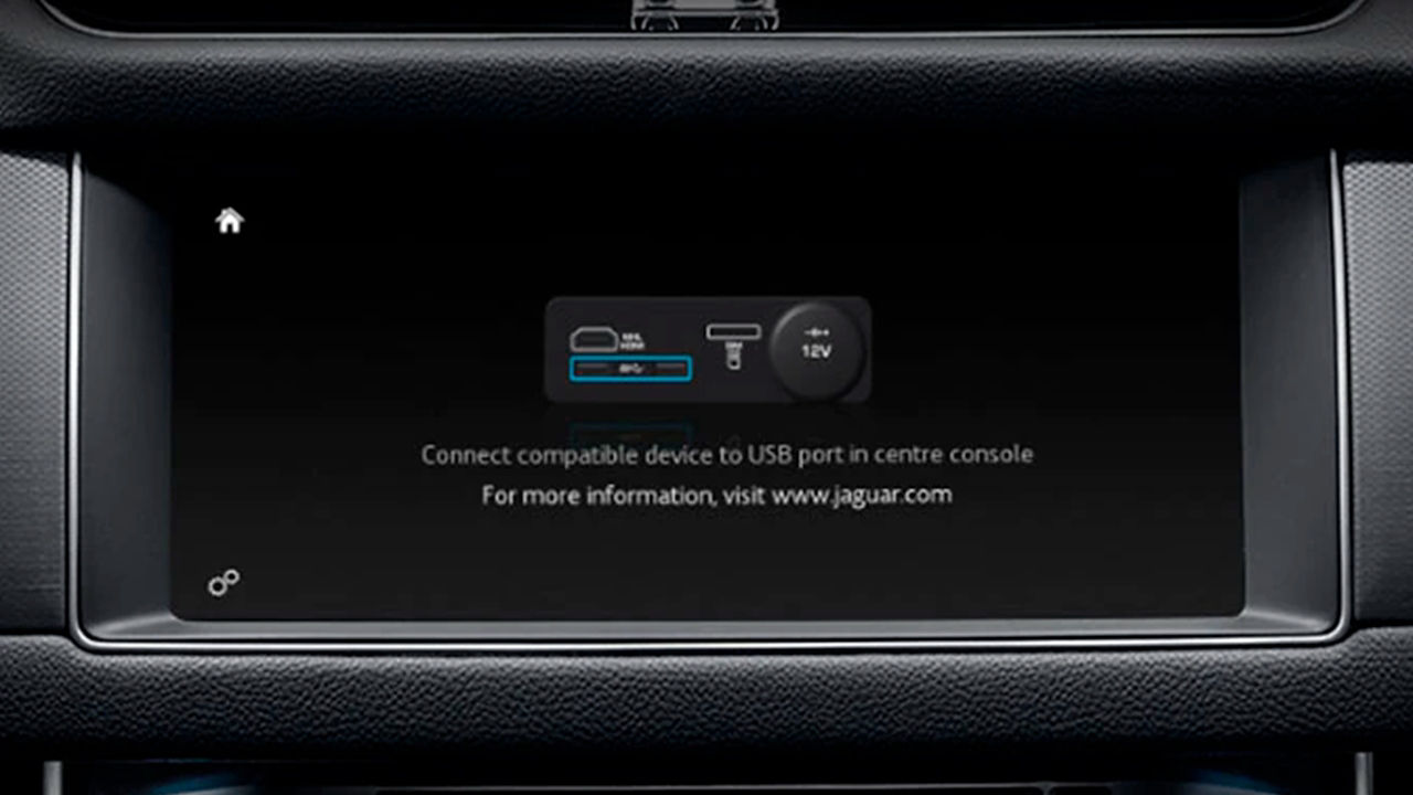 connect device to USB screen display