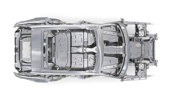 Land Rover aluminium body