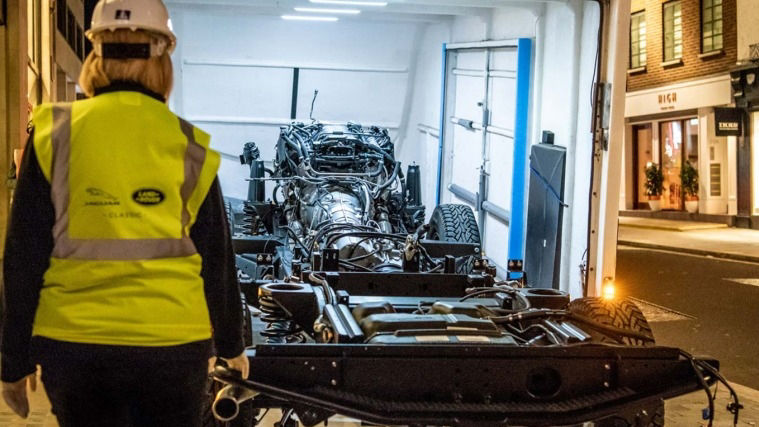 Land Rover Defender Works V8 chassis 