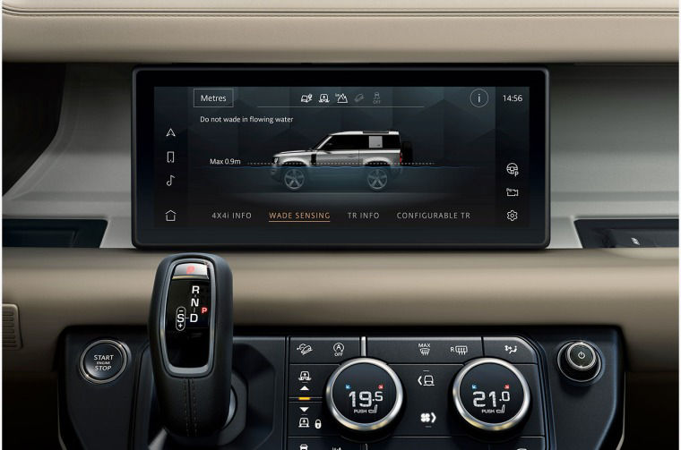 Defender Infotainment system