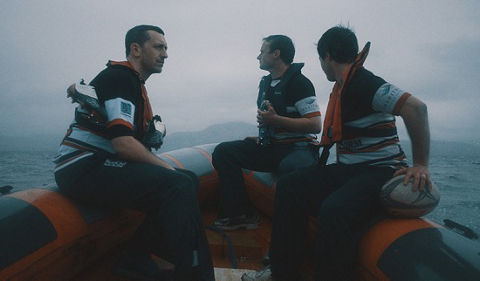 Men on boat