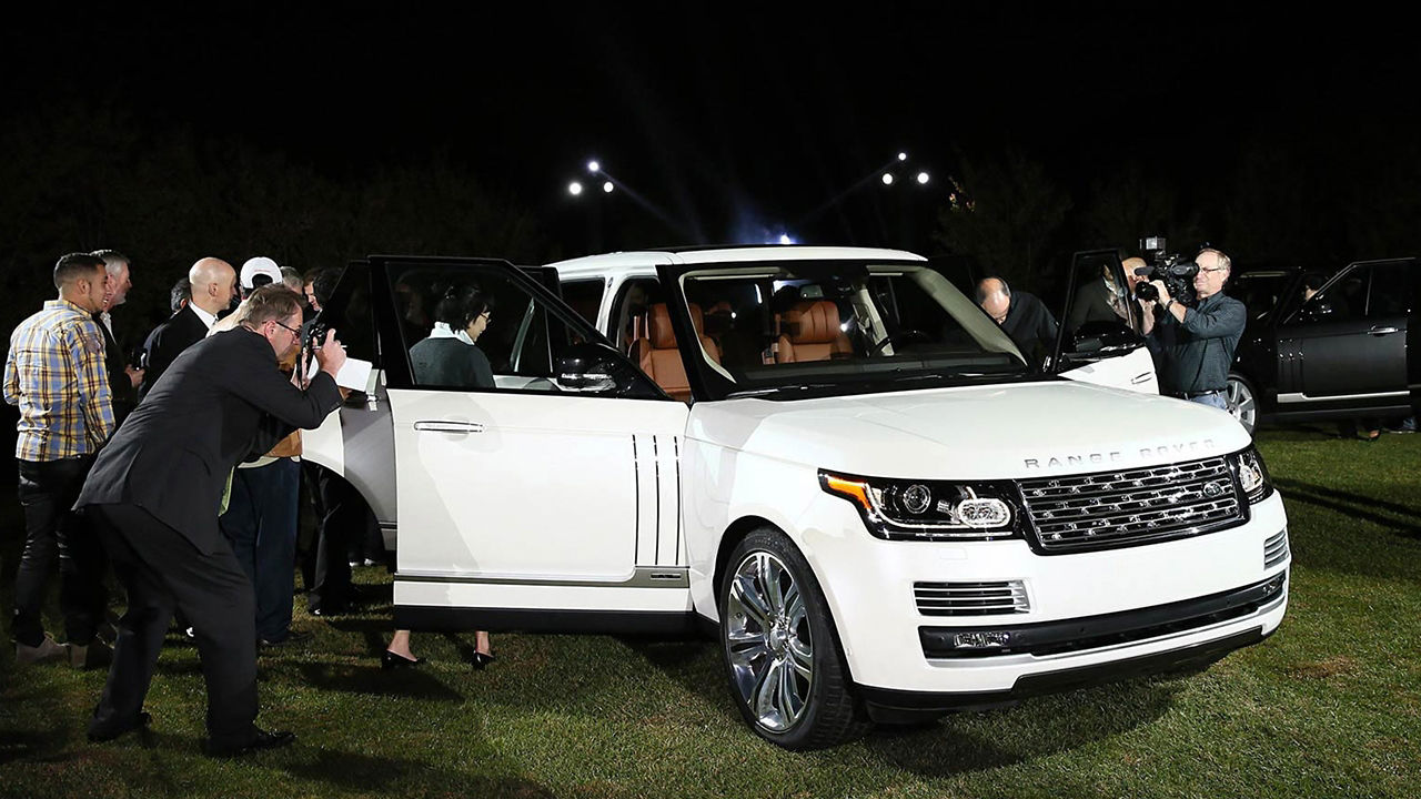 Range Rover taking the limelight