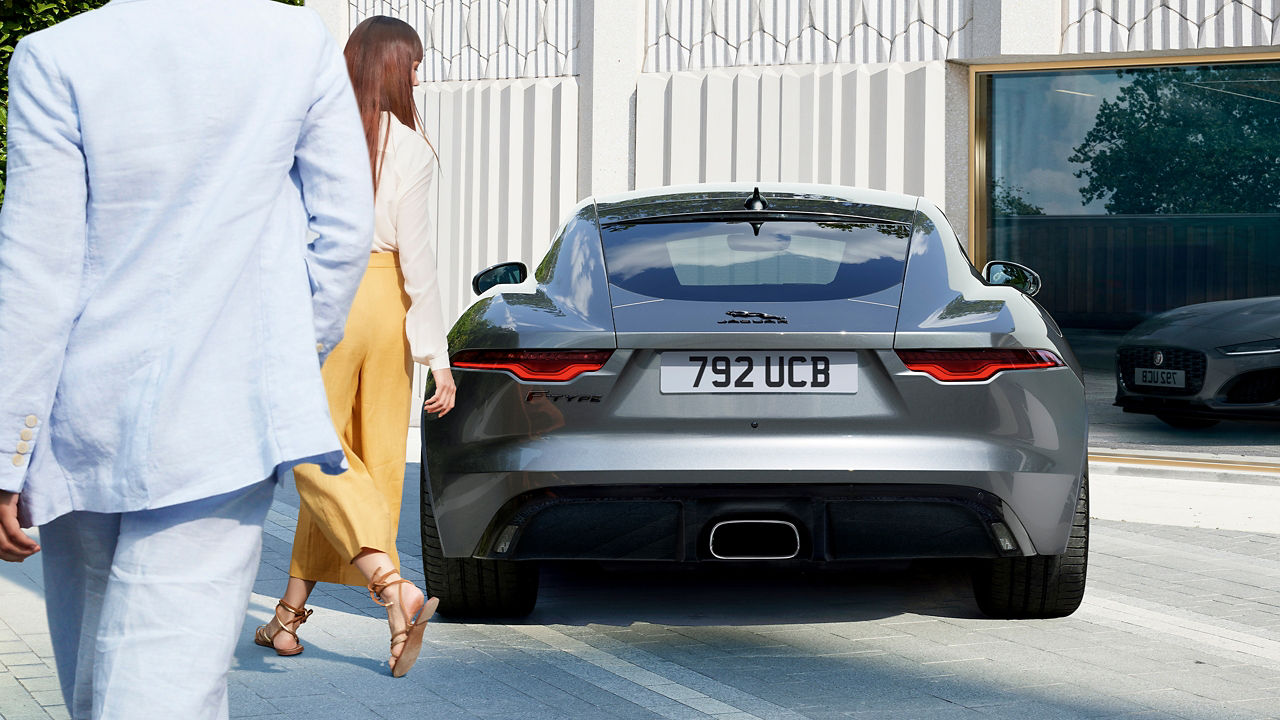 Jaguar FTYPE Parked outside at Apartment