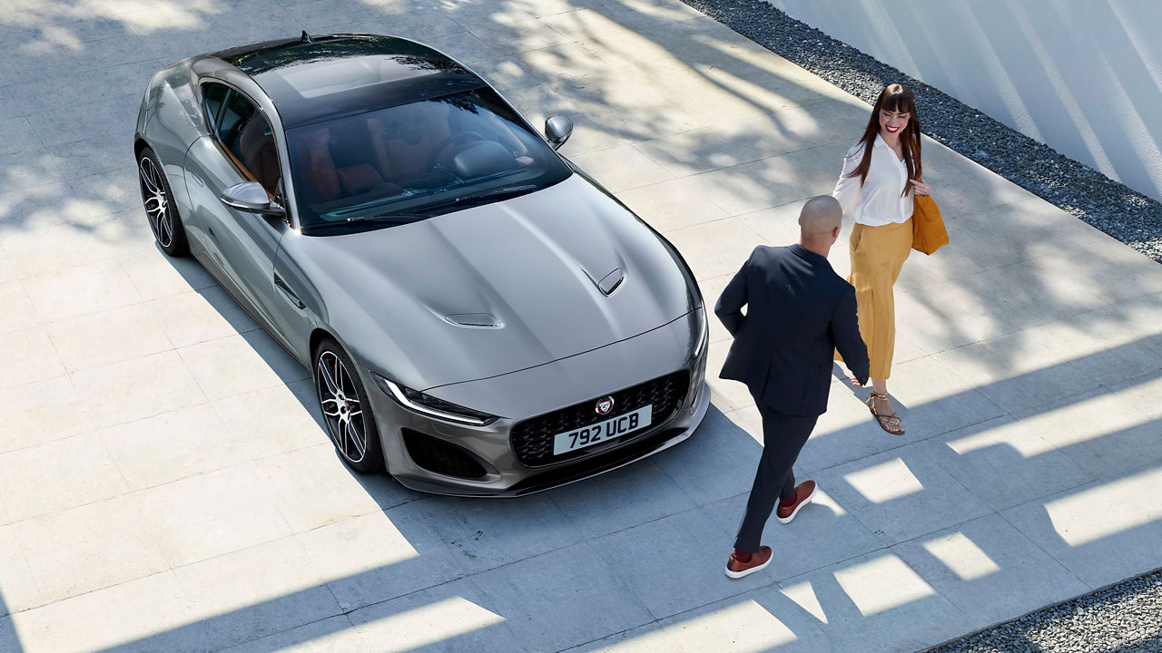 Jaguar F-TYPE Parked at Road