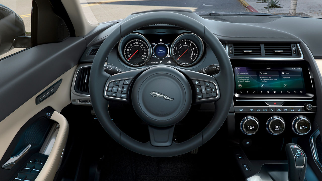 Jaguar E-Pace interior details