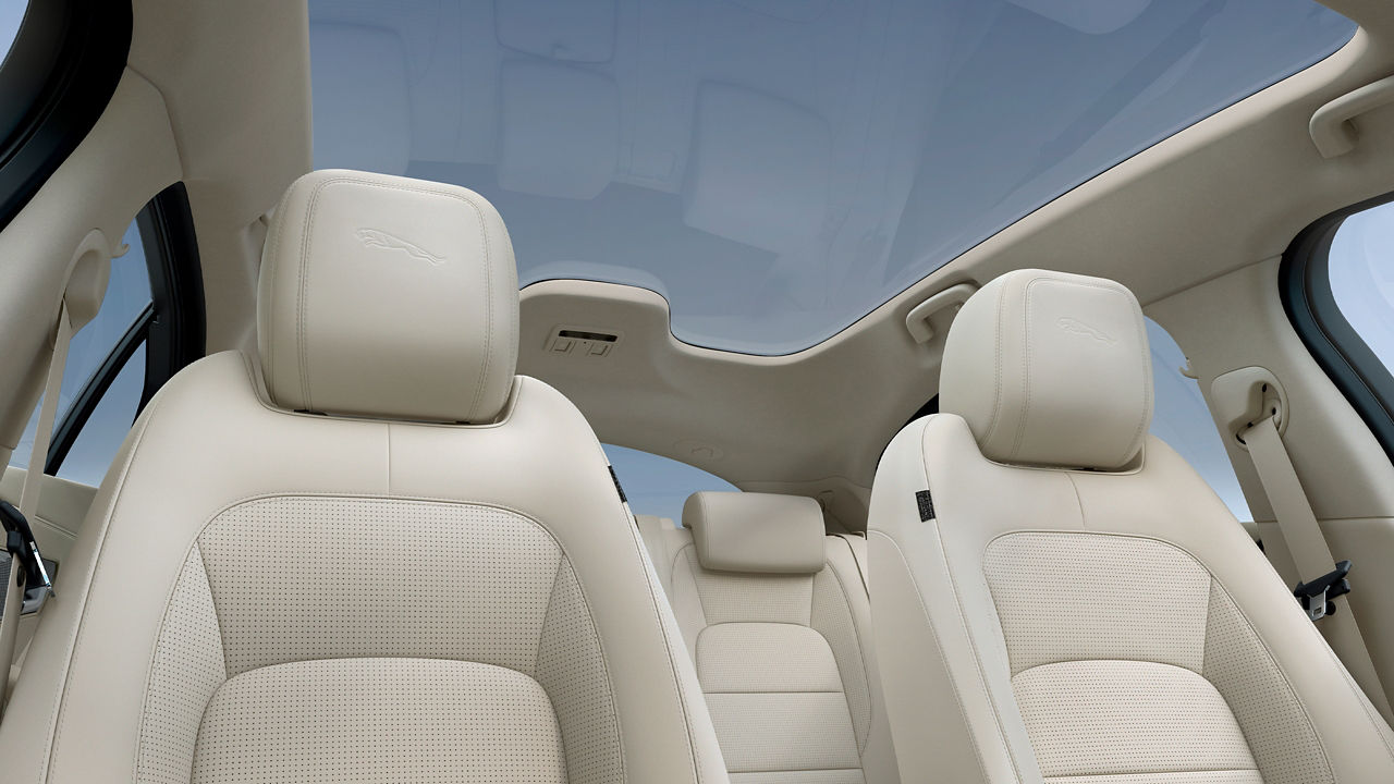 Jaguar I-Pace Interior Seats and Sun roof