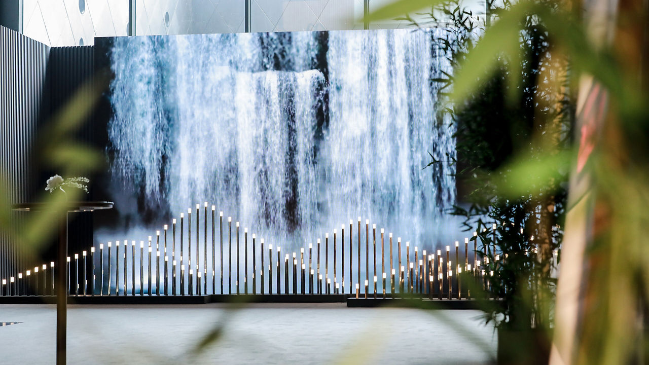 Digital Waterfall